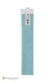 Seidenpapier, azurblau-grün, im Bogen 50 x 76 cm, 21 g, 6 Bögen/Packung, CRF6020